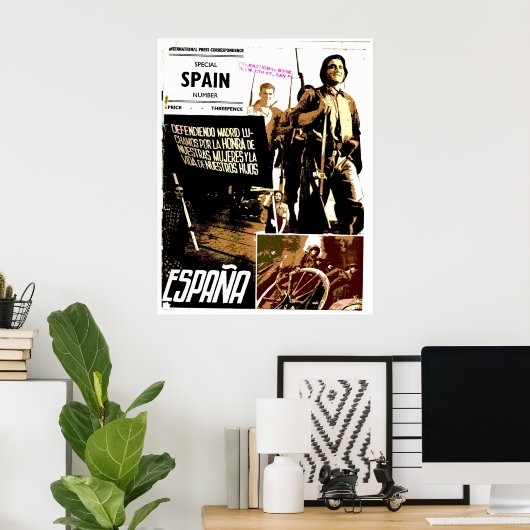 ESPANA - Poster (Thuiskantoor)