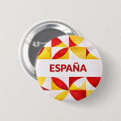 España Ronde Button 5,7 Cm (Voorkant /achterkant)
