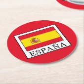España Ronde Kartonnen Onderzetter (Gebogen)