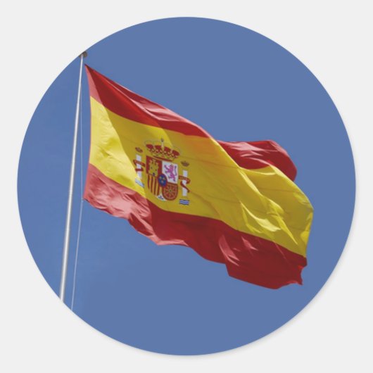 Espana Ronde Sticker (Voorkant)