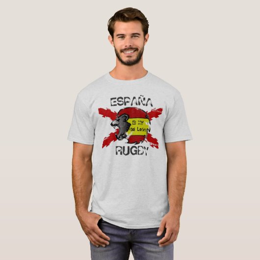 España Rugby T-shirt (Voorkant volledig)