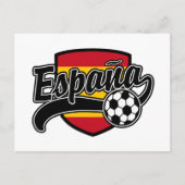 Espana Soccer Briefkaart (Voorkant)