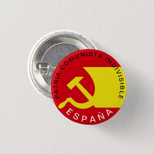 España Socialista y Unida Button (Voorkant /achterkant)