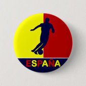 Espana Spain 2010 Soccer Button (Voorkant)