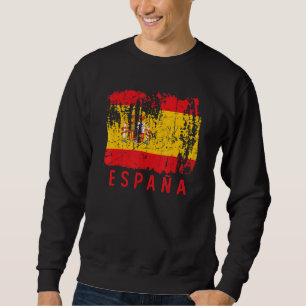 Espana Spain Flag Roots Trui