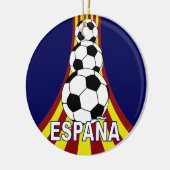 Espana Spain Soccer Fútbol Keramisch Ornament (Links)