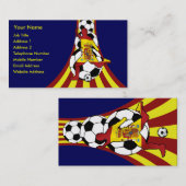 Espana Spain Soccer Fútbol Visitekaartjes (Voorkant / Achterkant)