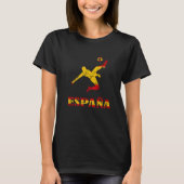 Espana Spain Soccer Spa Pride Spa T-shirt (Voorkant)