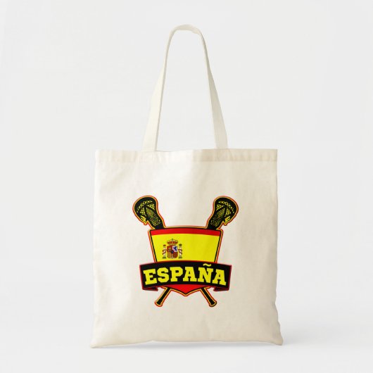 España Spanje Lacrosse Tote Bag (Voorkant)