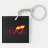 Espana Spanje Sleutelhanger (Achterkant)