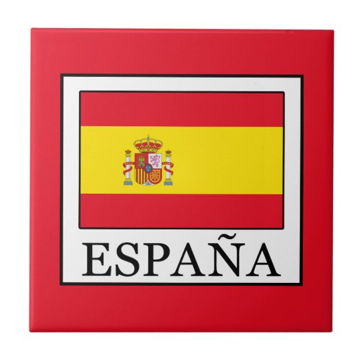 España Tegeltje (Voorkant)