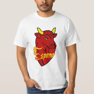 Espana Toro Spanish Bull voor Spaanse geliefden T-shirt