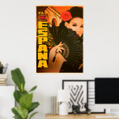  Espana Travel Poster (Thuiskantoor)