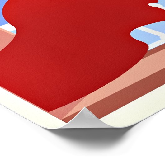 Espana Travel Poster, Flamenco Dancer, Poster (Hoek)