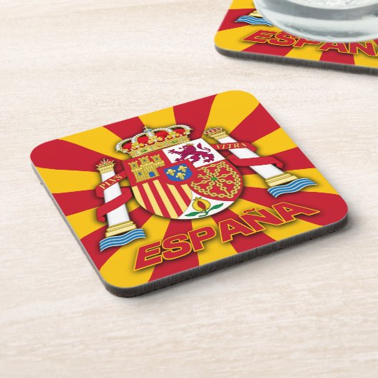 Espana Wapen Bier Onderzetter (Linkerzijde)