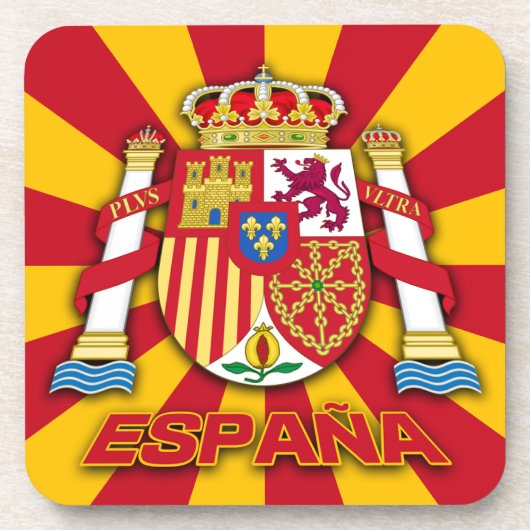 Espana Wapen Bier Onderzetter (Voorkant)