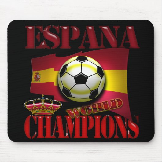 Espana World Champions Mousepad Muismat (Voorkant)