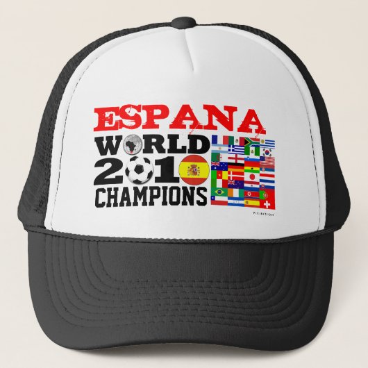 Espana World Cup 2010 Champions Pet (Voorkant)