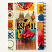 Español Cultureel Fiesta Notitieboek (Achterkant)