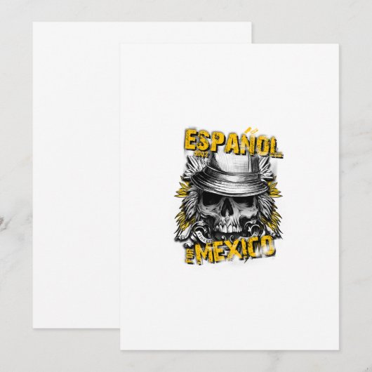 Espanol for mexico kaart (Voorkant / Achterkant)