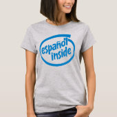 Español inside t-shirt (Voorkant)