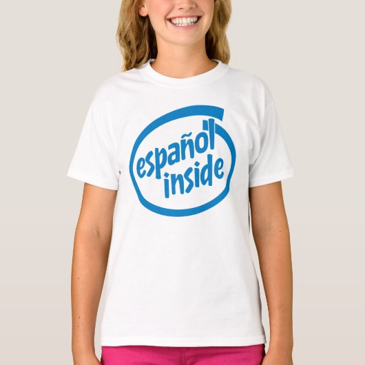 Español inside t-shirt (Voorkant)