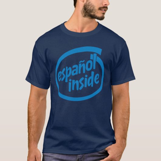 Español inside t-shirt (Voorkant)