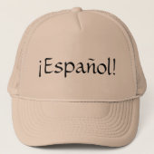 Espanol-Pet Trucker Pet (Voorkant)