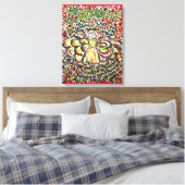 Español Serenity Prayer Angel Art Canvas Afdruk (Insitu (Slaapkamer))