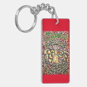 Español Serenity Prayer Angel Art Sleutelhanger (Voorkant Links)