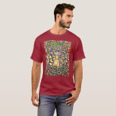 Español Serenity Prayer Angel Art T-shirt (Voorkant volledig)