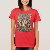 Español Serenity Prayer Angel Art T-shirt (Voorkant)