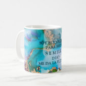 Español Verso Buena Tierra Para Buena Semilla Koffiemok (Voorkant links)