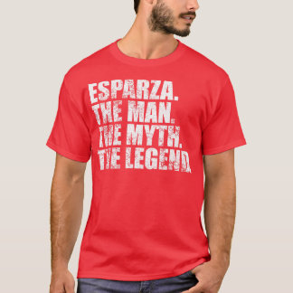 EsparzaEsparza Achternaam Esparza Espar T-shirt