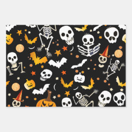 Especial Halloween Inpakpapier Vel