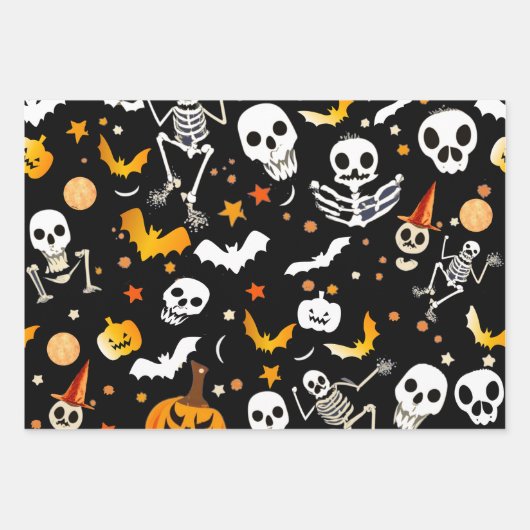 Especial Halloween Inpakpapier Vel (Voorkant)