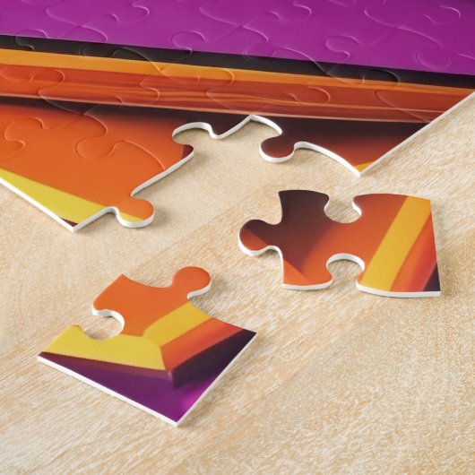 Espejismo geométrico legpuzzel (Zijkant)