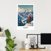 Espen Muurkunst 1 Poster (Thuiskantoor)