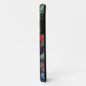 Espenblad op een met korstmos bedekte rots Case-Mate iPhone case (Achterkant/links)
