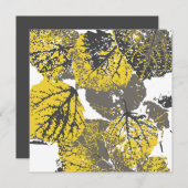 espenbladeren kaart (Voorkant / Achterkant)