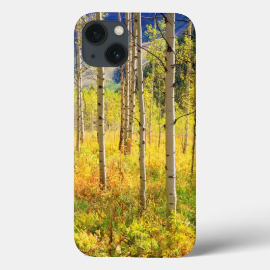 Espenbomen in de herfst in de Rockies Case-Mate iPhone Case (Achterkant)