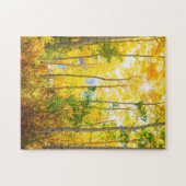 Espenbomen in de herfst | Sierra Nevada-gebergte, Legpuzzel (Horizontaal)