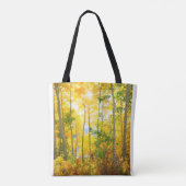 Espenbomen in de herfst | Sierra Nevada-gebergte, Tote Bag (Achterkant)