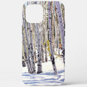 Espenbomen in het bos Case-Mate iPhone case (Achterkant)