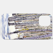 Espenbomen in het bos Case-Mate iPhone case (Achterkant (horizontaal))