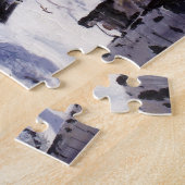 Espenbomen in het bos legpuzzel (Zijkant)