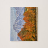 Espenbomen met het Teton-gebergte Legpuzzel (Verticaal)