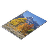 Espenbomen met het Teton-gebergte Notitieboek (Linkerzijde)