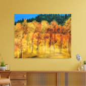 Espenveld Canvas Afdruk (Insitu (Woonkamer))