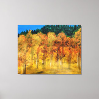 Espenveld Canvas Afdruk